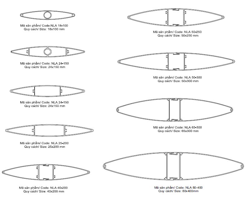 Các mẫu lam nhôm chắn nắng hình thoi